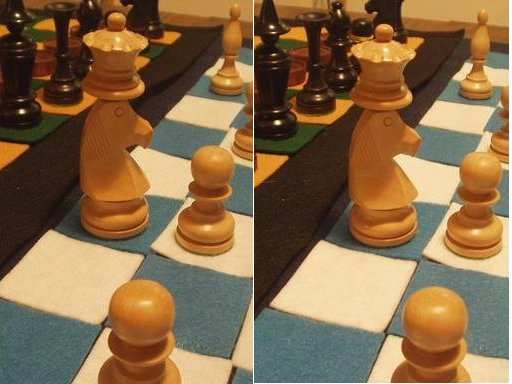 Figure 8. The White Dragon (stereoscopic view)