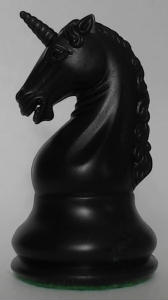 Photograph of Musketeer Chess piece taken by Fergus Duniho
