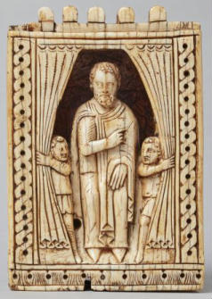 Photo of Vizir Chess piece from 11th Century Italy